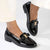 Pierre Cardin Leandra 1 Flat - Black Patent