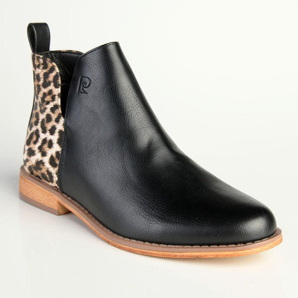 Pierre Cardin Leo Ankle Booties - Black-Pierre Cardin-Buy shoes online