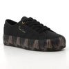 Pierre Cardin Lillie Ladies Lace With Printed Sole Sneaker - Black