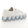 Pierre Cardin Lillie Ladies Lace With Printed Sole Sneaker - White-Pierre Cardin-Buy shoes online