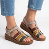 Pierre Cardin Lilou Sandal -Brown