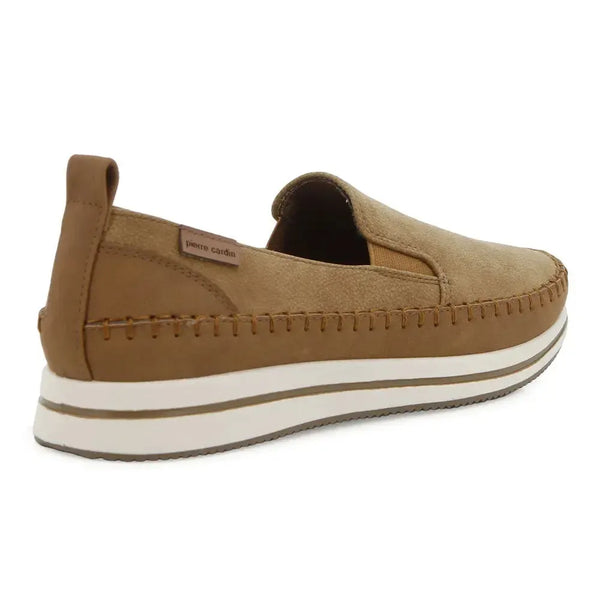 Pierre Cardin Line Stitch Vamp - Camel