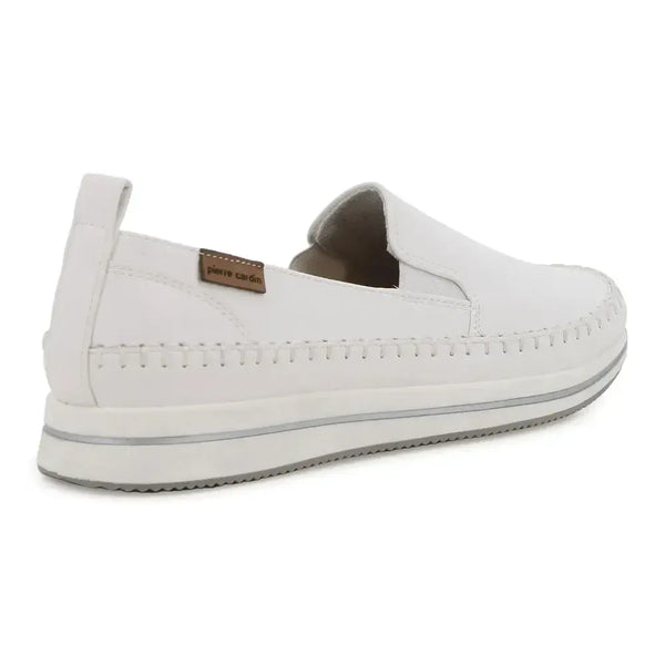 Pierre Cardin Line Stitch Vamp - White