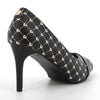 Pierre Cardin Lou Heels - Black / White