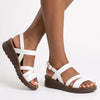 Pierre Cardin Low Wedge - White