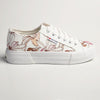 Pierre Cardin Lucienne Floral Lace Up Sneaker - White Multi-Pierre Cardin-Buy shoes online