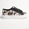 Pierre Cardin Lucienne Floral Sneaker - Black Multi-Pierre Cardin-Buy shoes online