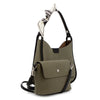Pierre Cardin Luisa Dual Bucket Bag - Khaki