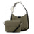 Pierre Cardin Luisa Dual Bucket Bag - Khaki