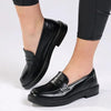 Pierre Cardin Lydie 2 Moccasin With Saddle - Black