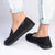 Pierre Cardin Lynette Casual Slip On- Black mono-Pierre Cardin-Buy shoes online