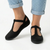 Pierre Cardin Lys 3 Flats - Black