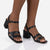 Pierre Cardin Maeva Sandal Heel - Black