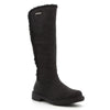 Pierre Cardin Manet Long Boot With Fur Line - Black
