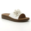 Pierre Cardin Marguerite Sandal - White