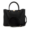 Pierre Cardin Marine Top Handle Bag - Black