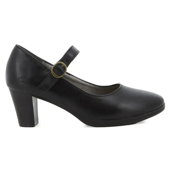 Pierre Cardin Mary Jane Heel - Black