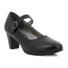 Pierre Cardin Mary Jane Heel - Black
