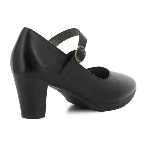 Pierre Cardin Mary Jane Heel - Black