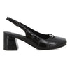 Pierre Cardin Medallion Heel - Black