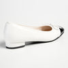 Pierre Cardin Melisse Pump - White / Black-Pierre Cardin-Buy shoes online