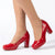 Pierre Cardin Milly Court Heel - Red