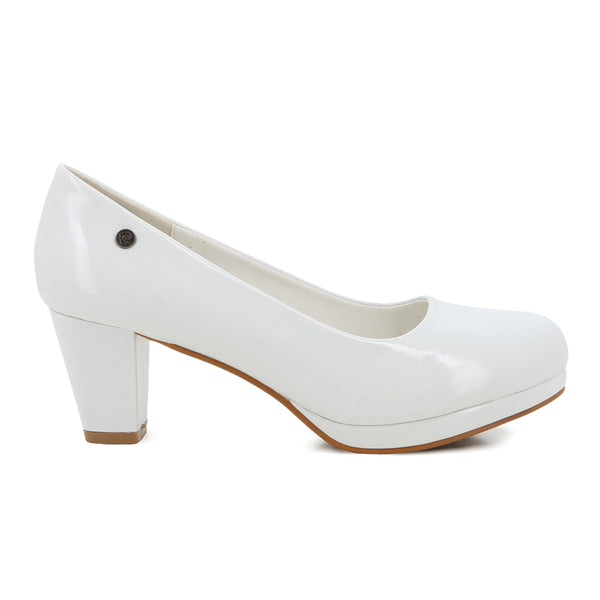 Pierre Cardin Milly Patent Court - White