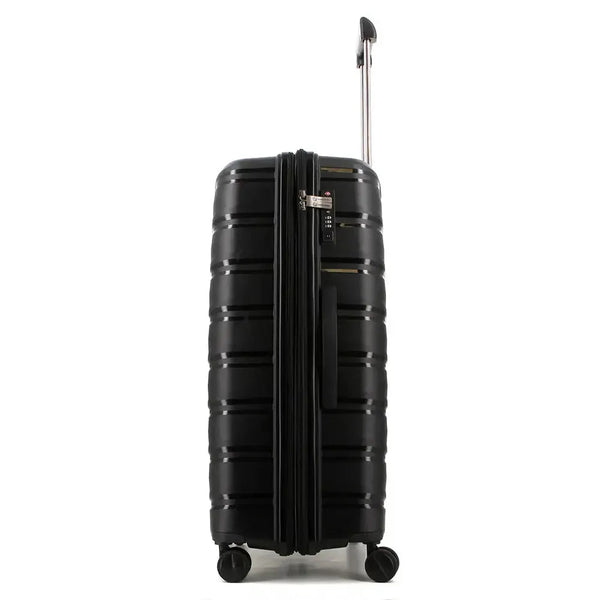 Pierre Cardin Monterrey Hard Case Luggage - Black