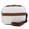 Pierre Cardin Montpellier Beauty Case - White Tan