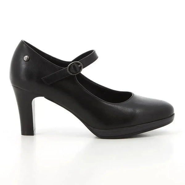 Pierre Cardin Naple 2 MJ Heel - Black
