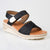 Pierre Cardin Natalia Fashion Wedge Sandals - Black-Pierre Cardin-Buy shoes online