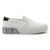 Pierre Cardin Paisley 2 Slip On Sneaker - White/Navy