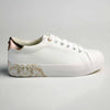 Pierre Cardin Paisley 2 Sneaker - White/Gold-Pierre Cardin-Buy shoes online