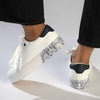 Pierre Cardin Paisley 2 Sneaker - White/Navy
