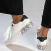 Pierre Cardin Paisley 2 Sneaker - White/Navy-Pierre Cardin-Buy shoes online