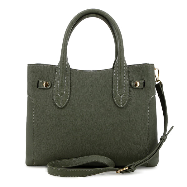 Pierre Cardin Phillipa Satchel Bag - Olive