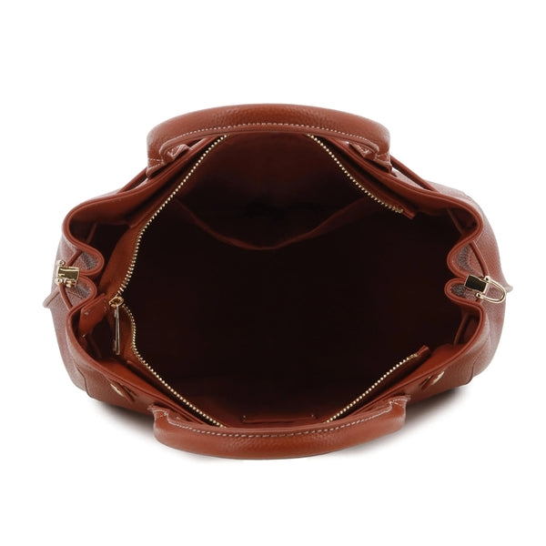 Pierre Cardin Phillipa Satchel Bag - Tan