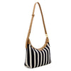 Pierre Cardin Rafiya Crossbody Bag - Navy/White