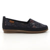 Pierre Cardin Riviera 15 Loafer - Navy Floral-Pierre Cardin-Buy shoes online