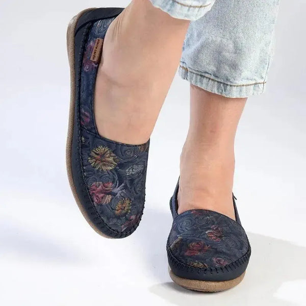 Pierre Cardin Riviera 18 Loafer - Navy Floral