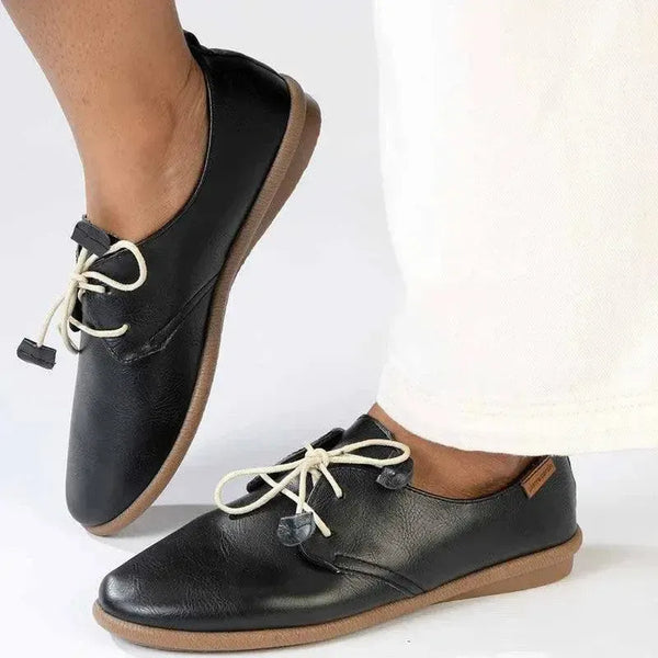 Pierre Cardin Riviera Flats - Black Patent