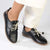 Pierre Cardin Riviera Flats - Black Patent
