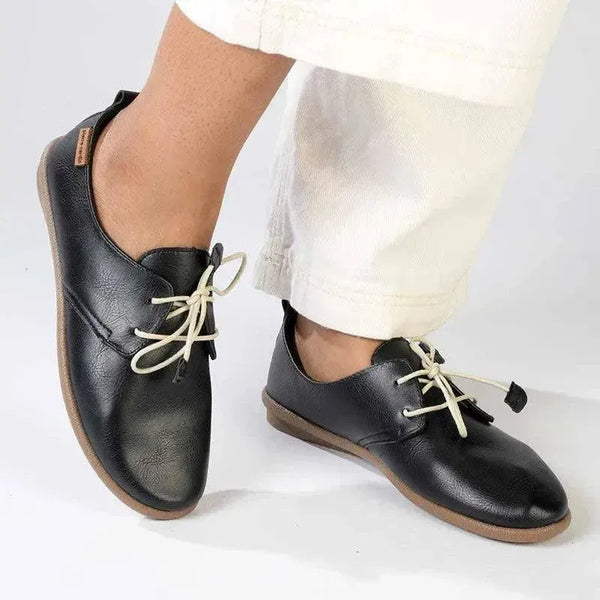 Pierre Cardin Riviera Flats - Black Patent
