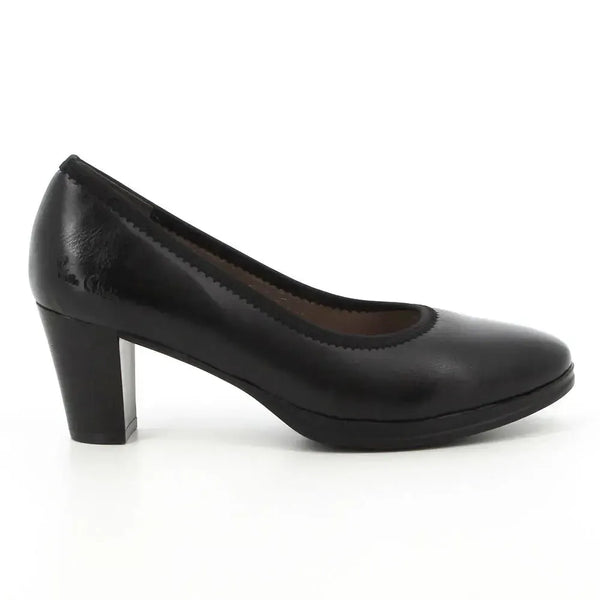 Pierre Cardin Round Toe Court - Black