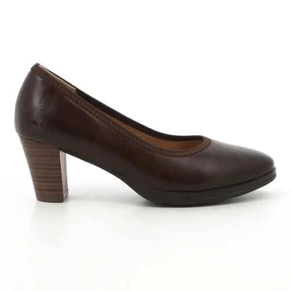 Pierre Cardin Round Toe Court - Brown