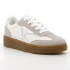 Pierre Cardin Rumba 1 Ladies Lace Up Sneaker - White