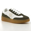 Pierre Cardin Rumba 6 Sneaker - White / Olive