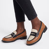 Pierre Cardin Saddle Loafer - Tan Multi