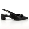 Pierre Cardin Sade Slingback Heels - Black