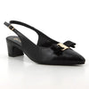 Pierre Cardin Sade Slingback Heels - Black-Pierre Cardin-Buy shoes online